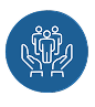 Career benefit icon — marketing and technology support for loan officers